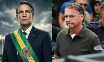 Equipe de filme sobre Bolsonaro celebra prisão de ex-presidente com champanhe em set de filmagem