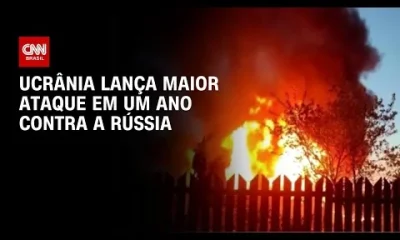 Ucrânia lança maior ataque com drones contra Moscou em um ano, diz mídia estatal russa