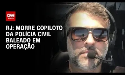 Copiloto da Polícia Civil do Rio, Felipe Monteiro Marques, morre após um ano e meio internado após ser baleado em operação