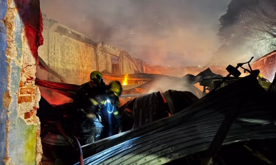 Incêndio de Grandes Proporções Destrói Galpão com Móveis no Calafate, Belo Horizonte; Bombeiros em Alerta Máximo