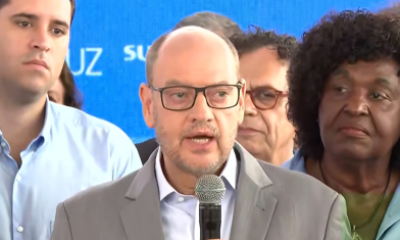 Governador interino do RJ, Ricardo Couto, cita Milton Nascimento ao lado de Lula em inauguração de centro tecnológico na Fiocruz