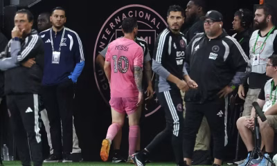 Messi deixa o campo com queixas físicas antes da Copa, técnico do Inter Miami minimiza preocupações