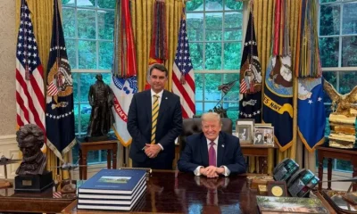 Flávio Bolsonaro busca em Trump 'cortina de fumaça' contra crise do Banco Master e foca em facções