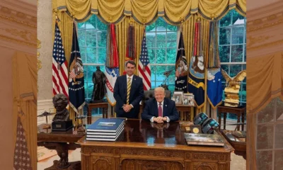 Flávio Bolsonaro revela que Trump questionou sobre as "condições da prisão" de Jair Bolsonaro