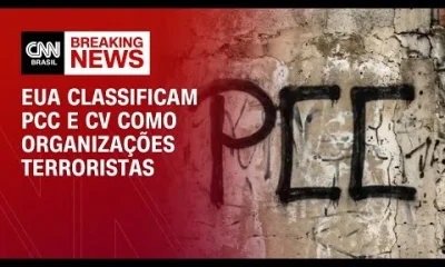 EUA classificam PCC e Comando Vermelho como terroristas; entenda as consequências