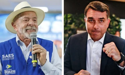 Pesquisa Big Data: Lula Vantagem de 5 Pontos Sobre Flávio Bolsonaro em Cenário de 2º Turno