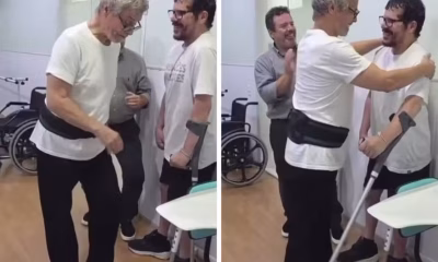 Toni Platão surge em vídeo dançando com Carlinhos de Jesus um ano após deixar CTI e emociona amigos