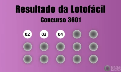 Lotofácil: Concurso 3601 não tem ganhador principal e prêmio acumula em R$ 5 milhões