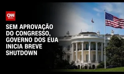 EUA em Shutdown Parcial: Congresso Não Aprova Orçamento e Governo Para Operações Essenciais