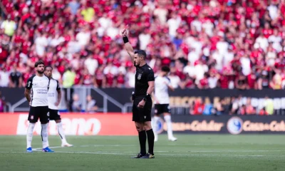 CBF explica lances cruciais do VAR na Supercopa: expulsão de Carrascal e gol de Yuri Alberto