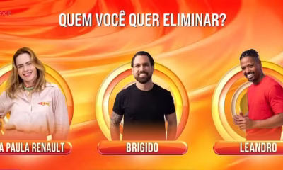 BBB 26: Ana Paula Renault lidera enquete do Paredão após punição 'Tá com Nada' contra Brigido e Leandro Boneco