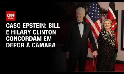 Bill e Hillary Clinton Aceitam Depor em Investigação do Congresso Sobre Caso Jeffrey Epstein
