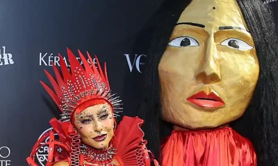 Sabrina Sato Encanta Baile da Vogue com Fantasia de Boneca Gigante de Olinda e Brilho Inconfundível