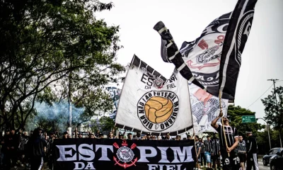 Corinthians: Torcida Estopim da Fiel prepara bandeirão gigante para Dérbi contra Palmeiras no Paulistão