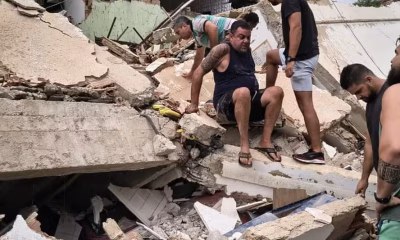 Prédio no Engenho Novo desaba no Rio; quatro pessoas resgatadas vivas e buscas por animais continuam