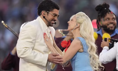 Lady Gaga celebra participação especial em show de Bad Bunny no Super Bowl com postagem emocionante
