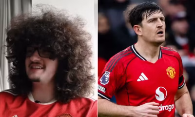 Torcedor do Manchester United prolonga promessa de não cortar cabelo após empate e vira fenômeno