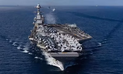 Maior Porta-Aviões do Mundo, USS Gerald R. Ford, é Enviado aos EUA para o Oriente Médio em Tensão com o Irã