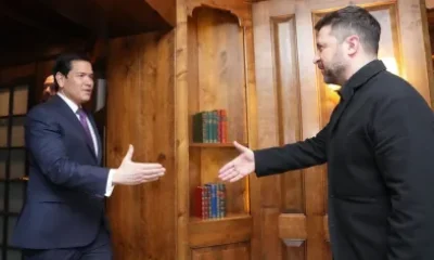 Marco Rubio se encontra com Zelensky e reforça busca por fim definitivo da guerra na Ucrânia, diz Secretário de Estado