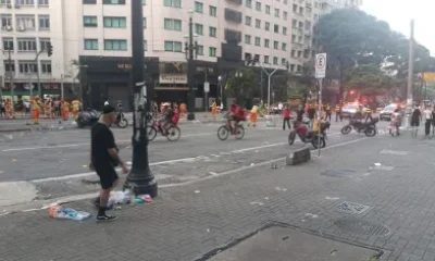 Carnaval em SP: Blocos se dispersam em segurança no Centro e Ibirapuera com reforço policial e tecnologia