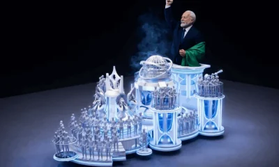 Escultura Gigante de Lula na Sapucaí: Acadêmicos de Niterói Homenageia Presidente em Desfile de Carnaval