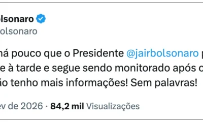 Carlos Bolsonaro revela mal-estar de Jair Bolsonaro e preocupação com monitoramento