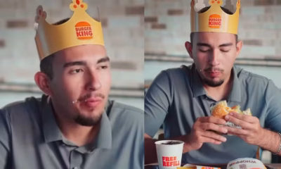 Jovem abandonado em trilha viraliza após amiga estrela campanha de gigante do Fast Food