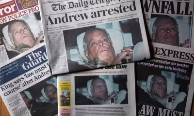Fotógrafo da Reuters narra captura de imagem icônica de Andrew em delegacia