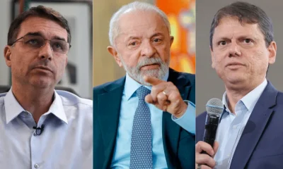 Tarcísio de Freitas avalia fim da reeleição em articulação com Flávio Bolsonaro para aliança eleitoral