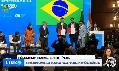Embraer e Adani unem forças para montar jatos E175 na Índia, impulsionando mercado regional