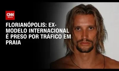 Ex-modelo internacional ÁLVARO JACOMOSSI JÚNIOR é preso novamente por tráfico de drogas em Florianópolis