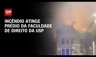 Incêndio na USP: Prédio Histórico da Sanfran em SP é Afetado por Dois Focos de Chamas Durante a Noite