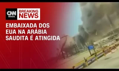 Embaixada dos EUA na Arábia Saudita é atingida por drones em meio a escalada de tensões com o Irã