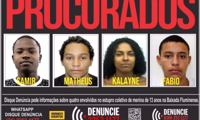 Estupro Coletivo na Baixada Fluminense: Polícia Busca Adolescente e Quatro Adultos Suspeitos em São João de Meriti