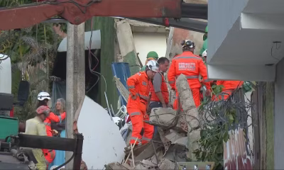 Bombeiros concluem buscas: último corpo de idosa é encontrado em lar desabado em BH, elevando mortes para 12