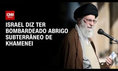 Israel afirma ter destruído bunker iraniano ligado a Ali Khamenei; Teerã nega e ameaça retaliação