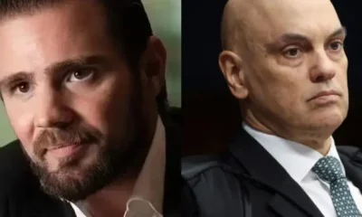 Nikolas Ferreira pede prisão de Alexandre de Moraes após revelação de troca de mensagens com banqueiro