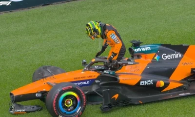 Piastri sofre acidente na volta de apresentação e tem estreia frustrada no GP da Austrália de F1