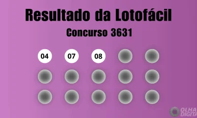 Lotofácil 3631: Um ganhador em São João de Meriti leva mais de R$ 1,6 milhão, confira os números e premiações