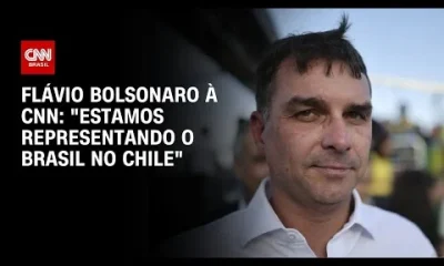 Flávio Bolsonaro representa o Brasil no Chile após ausência de Lula em posse de Kast