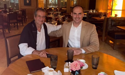 Valdemar Costa Neto se reúne com Eduardo Bolsonaro nos EUA e apela por unidade no PL diante de embates familiares