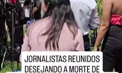 Michelle Bolsonaro critica jornalistas por supostas falas sobre a morte de Jair Bolsonaro em meio a internação por pneumonia