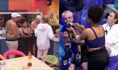 BBB 26: Juliano Floss se descontrola após Pedro sujar casaco de Marina Sena com própolis