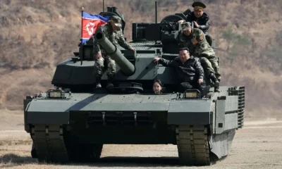 Filha de Kim Jong-un, Ju Ae, assume comando de tanque em exercício militar na Coreia do Norte