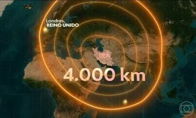 Mísseis Iranianos em Diego Garcia: Europa em Alerta com Alcance Ampliado de Teerã