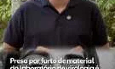 Professora Doutora da Unicamp é Presa Suspeita de Furto de Material Biológico de Laboratório de Virologia
