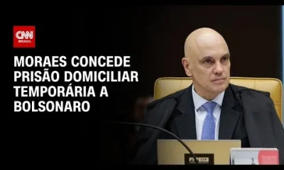 Moraes concede prisão domiciliar a Bolsonaro por 90 dias após internação; veja condições