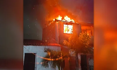 Polícia Militar do Ceará Realiza Resgate Dramático de Quatro Pessoas e Nove Animais em Incêndio Residencial em Fortaleza