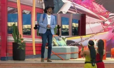 BBB 26: Alberto Cowboy se despede da casa com discurso emocionante e cita Almir Sater
