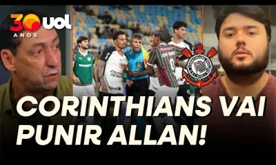 Corinthians Define Punição Financeira Para Allan Após Expulsão e Gesto Obsceno em Campo